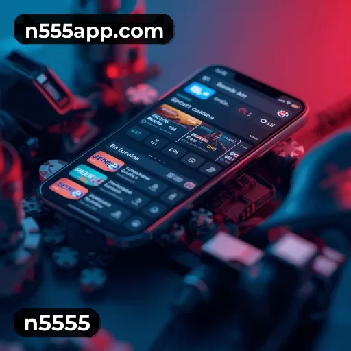 Interface de jogos na n5555 incluindo Plushie Frenzy